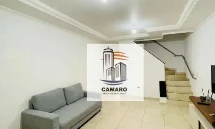 Sobrado com 2 dormitórios à venda, 152 m² por R$ 329.000,00 - Condomínio Maracanã - Santo André/SP