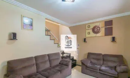 Casa 3 dormitórios à venda, 112 m² por R$ 809.000 - Mauá - São Caetano do Sul/SP