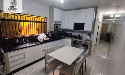 Casa com 3 quartos à venda na Rua Vitório Goz, Jardim Araguaia, Mauá