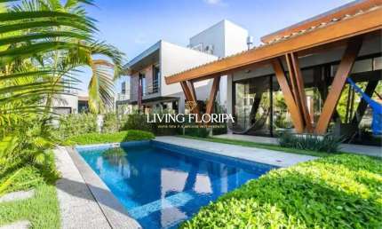 Casa em condomínio fechado com 4 quartos à venda na Rua Manoel Pedro Vieira, 960, Morro das Pedras, Florianópolis por R$ 5.855.000