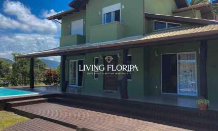 Casa em condomínio fechado com 4 quartos à venda na Travessa da Liberdade, 225, Campeche, Florianópolis por R$ 3.300.000