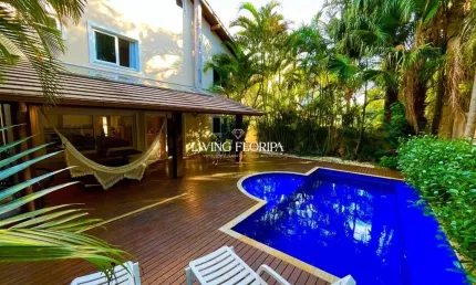 Casa em condomínio fechado com 6 quartos à venda na Rodovia Jornalista Manoel de Menezes, 2057, Barra da Lagoa, Florianópolis por R$ 5.000.000