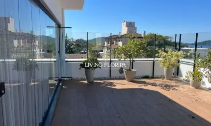 Cobertura com 3 quartos à venda na rua manoel severino de oliveira, 185, lagoa da conceição, florianópolis por r$ 2.500.000