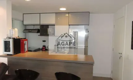 Lindo apartamento 1 dormitórios mobiliado 1 vaga - são paulo