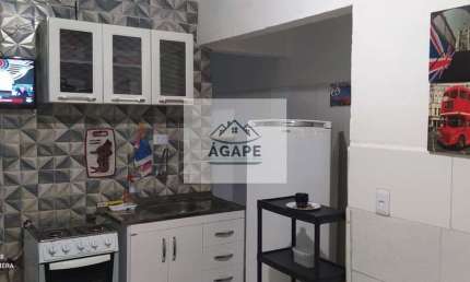 Kitnet / Mobiliada em Jardim Tres Irmaos  -  Taboão da Serra