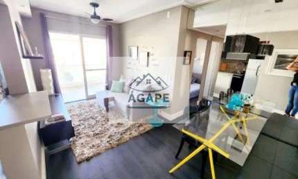 Lindo Apartamento 46m2 1 Quarto, Todo mobiliado -  São Paulo