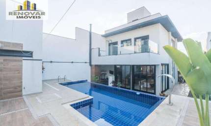 Sobrado com 3 dormitórios à venda, 248 m² por R$ 1.650.000 - Condomínio Vezeza, Cézar de Souza - Mogi das Cruzes/SP