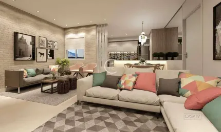Apartamento novo com 3 dormitórios à venda, 65 m² por r$ 645.000 - parque industrial - são josé dos campos/sp