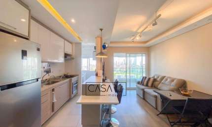 Apartamento com 1 dormitório à venda, 57 m² por R$ 790.000,00 - Vila Ema - São José dos Campos/SP