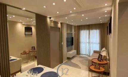 Apartamento novo com 2 dormitórios à venda, 52 m² por R$ 410.000 - Jardim Satélite - São José dos Campos/SP