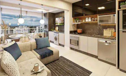 Apartamento com 1 dormitório à venda, 50 m² por R$ 698.000,00 - Jardim das Colinas - São José dos Campos/SP