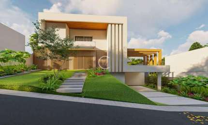 Sobrado com 4 suítes à venda, 500 m² por R$ 4.000.000 - Urbanova - São José dos Campos/SP
