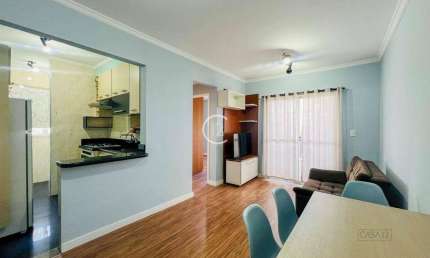 Apartamento semi-mobiliado com 1 dormitório à venda, 40 m² por R$ 360.000 - Jardim Aparecida - São José dos Campos/SP
