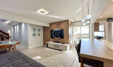 Cobertura com 3 dormitórios à venda, 174 m² por R$ 1.100.000,00 - Bosque dos Eucaliptos - São José dos Campos/SP