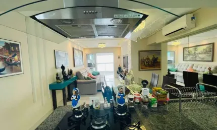 Vendo belo apartamento 3 dormitórios de frente para o mar - boqueirão