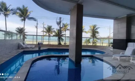Magnífico apartamento alto padrão frente mar com 3 suítes na aviação