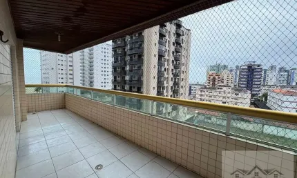 Apartamento com 2 quartos para alugar em Guilhermina, Praia Grande 