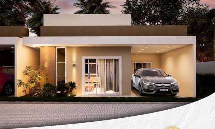 Casa em condomínio fechado com 3 quartos à venda no Abrantes, Camaçari , 86 m2 por R$ 349.000