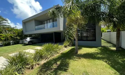 Casa em condomínio fechado com 4 quartos à venda na travessa busca vida, praia de busca vida, camaçari por r$ 5.500.000