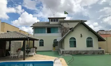 Casa com 4 quartos à venda na rua josé ribeiro da silva, ipitanga, lauro de freitas, 440 m2 por r$ 990.000