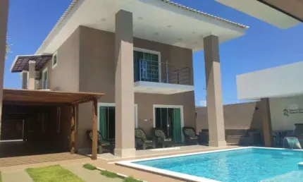 Casa em condomínio fechado com 3 quartos à venda no Monte Gordo, Camaçari  por R$ 1.290.000