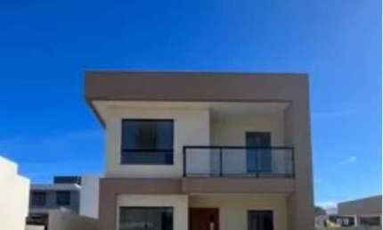 Casa em condomínio fechado com 4 quartos à venda no Abrantes, Camaçari  por R$ 795.000