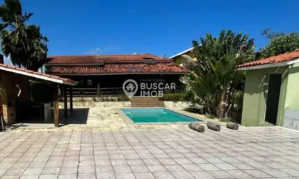 Casa em condomínio fechado com 5 quartos à venda na avenida praia de pajussara, s/n, vilas do atlantico, lauro de freitas por r$ 1.800.000