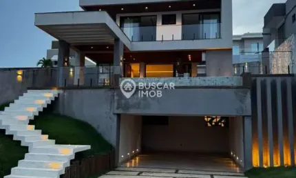 Casa em condomínio fechado com 4 quartos à venda na rodovia ba-099 - estrada do côco, abrantes, camaçari por r$ 2.390.000