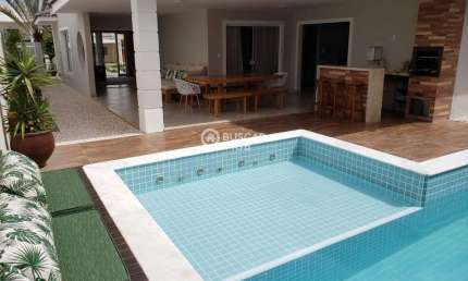 Casa em condomínio fechado com 4 quartos à venda no Alphaville (Abrantes), Camaçari 