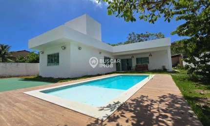 Casa em condomínio fechado com 3 quartos para alugar no Abrantes, Camaçari 