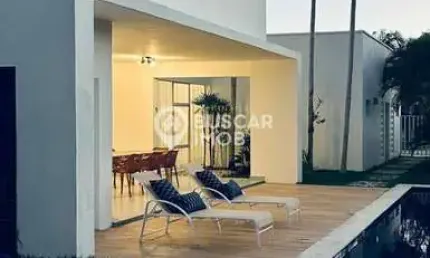 Casa em condomínio fechado com 4 quartos para alugar na Praia de Busca Vida, Camaçari , 550 m2 por R$ 25.000