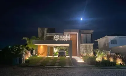 Casa em condomínio fechado com 4 quartos à venda na rodovia ba-099 - estrada do côco, praia de busca vida, camaçari, 550 m2 por r$ 5.700.000