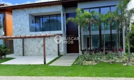Casa em condomínio fechado com 6 quartos à venda na avenida do farol, praia do forte, mata de são joão, 458 m2 por r$ 3.800.000