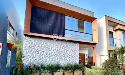 Casa em condomínio fechado com 4 quartos à venda no abrantes, camaçari , 250 m2 por r$ 1.100.000