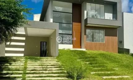 Casa em condomínio fechado com 4 quartos à venda na rua caraíva, alphaville (abrantes), camaçari, 300 m2 por r$ 1.690.000