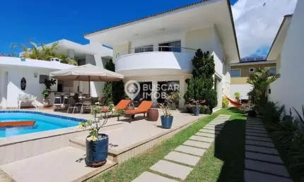 Casa em condomínio fechado com 5 quartos à venda na Rua Priscila B Dutra, Buraquinho, Lauro de Freitas