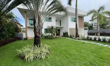 Casa em condomínio fechado com 4 quartos à venda na rodovia ba-099 - estrada do côco km 8,5, abrantes, camaçari por r$ 2.400.000