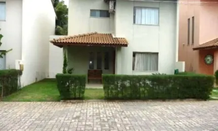 Casa em condomínio fechado com 3 quartos à venda na foz do joanes, buraquinho, lauro de freitas, 160 m2 por r$ 900.000