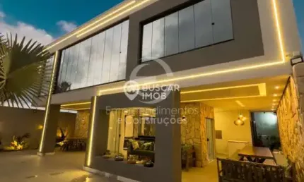 Casa em condomínio fechado com 5 quartos à venda na barra de jacuípe, barra do jacuípe, camaçari, 350 m2 por r$ 2.800.000