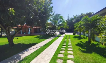 Casa em condomínio fechado com 4 quartos à venda na 1ª travessa busca vida, abrantes, camaçari, 400 m2 por r$ 1.700.000