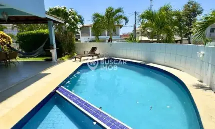 Casa em condomínio fechado com 5 quartos à venda na avenida santos dumont km, portão, lauro de freitas, 321 m2 por r$ 1.450.000