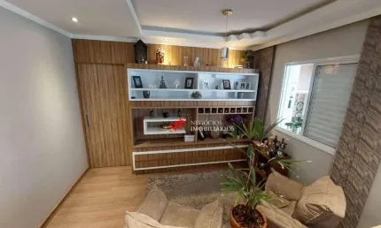 Apartamento com 3 dormitórios à venda, 105 m² por r$ 954.000 - jardim tupanci - barueri/sp