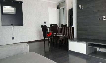 Apartamento com 2 dorm mobiliado para alugar, 72 m² por R$ 3.855/mês - Jardim Tupanci - Barueri/SP