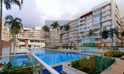 Apartamento para Venda em Rio de Janeiro, Recreio dos Bandeirantes, 2 dormitórios, 1 suíte, 2 banheiros, 1 vaga
