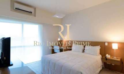 Flat com 1 quarto para alugar na Avenida das Américas, Barra da Tijuca, Rio de Janeiro, 19 m2 por R$ 2.800