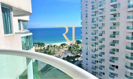 Flat com 1 quarto à venda na Avenida Lúcio Costa, Barra da Tijuca, Rio de Janeiro, 51 m2 por R$ 850.000