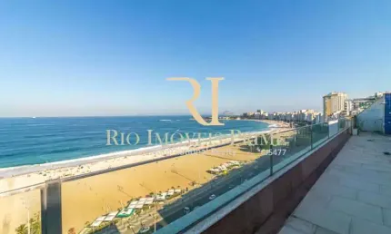 Cobertura com 4 quartos à venda na Avenida Atlântica, Copacabana, Rio de Janeiro, 425 m2 por R$ 13.500.000