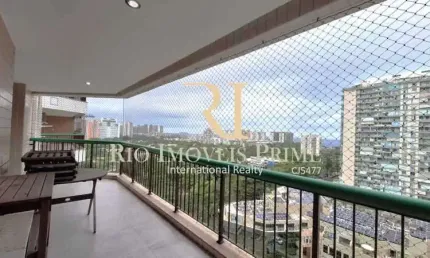 Apartamento com 1 quarto para alugar na avenida jornalista ricardo marinho, barra da tijuca, rio de janeiro, 82 m2 por r$ 6.000