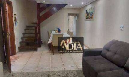 Sobrado com 3 dormitórios à venda, 189 m² por R$ 560.000,00 - Vila Assis Brasil - Mauá/SP