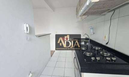 Apartamento, 53 m² - venda por R$ 277.000,00 ou aluguel por R$ 1.800,00/mês - Parque São Vicente - Mauá/SP